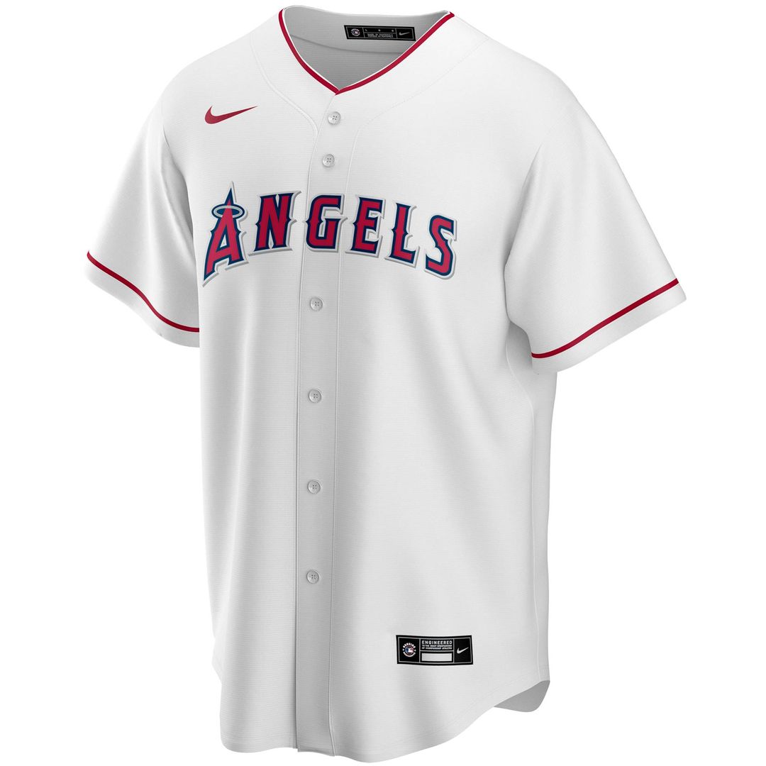 Los Angeles Angels Mike Trout Nike Youth Alternate Replica Player Jersey - White