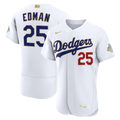 Los Angeles Dodgers Tommy Edman Nike 2026 Gold Collection Authentic Jersey - White