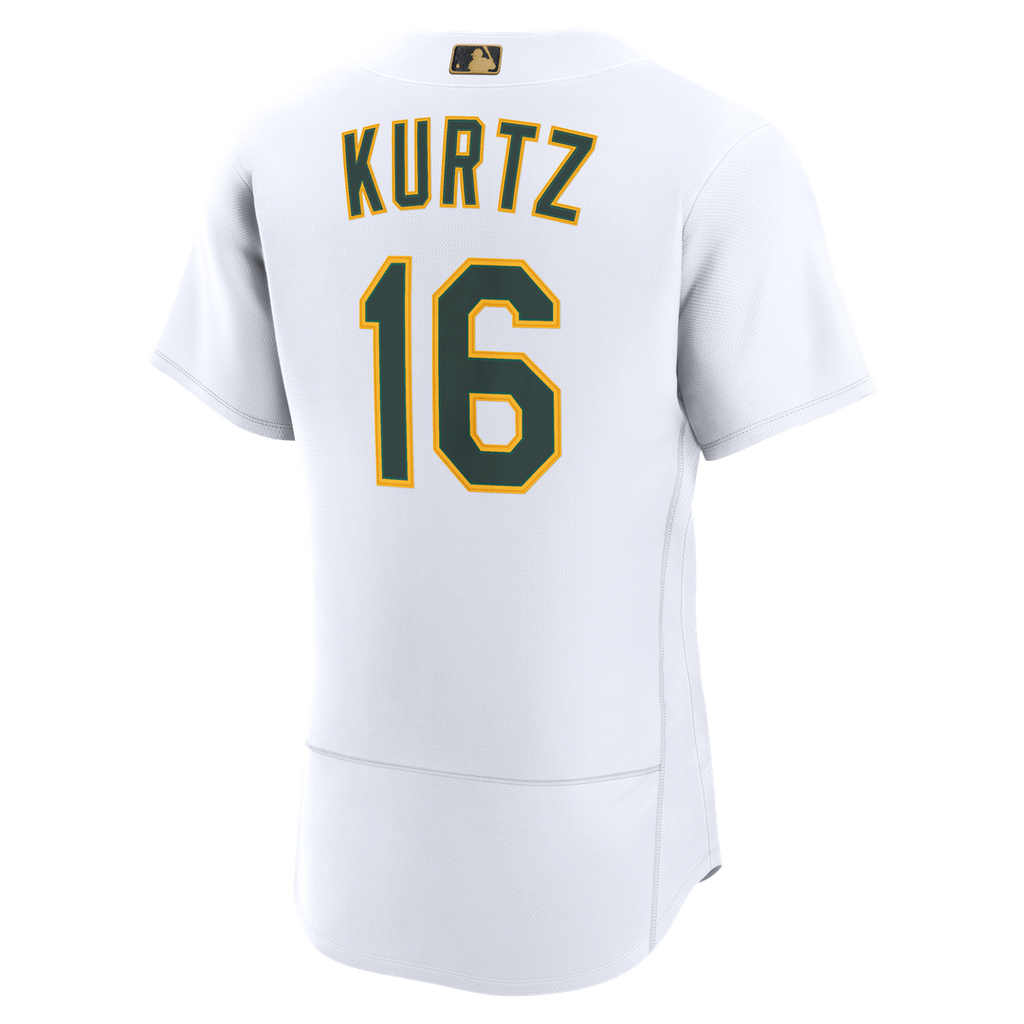 Athletics Nick Kurtz Nike MLB Awards Authentic Jersey - White