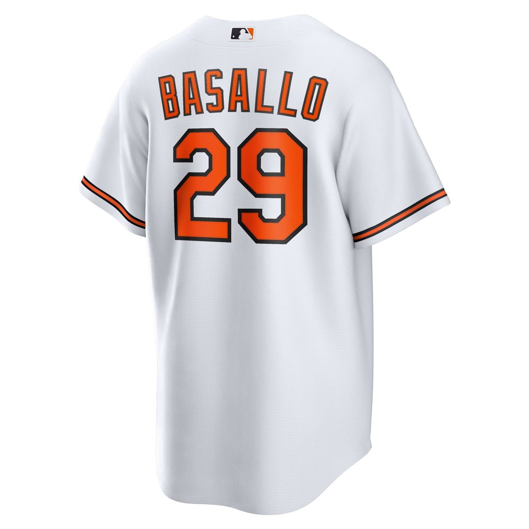 Baltimore Orioles Samuel Basallo Nike Replica Player Jersey - White