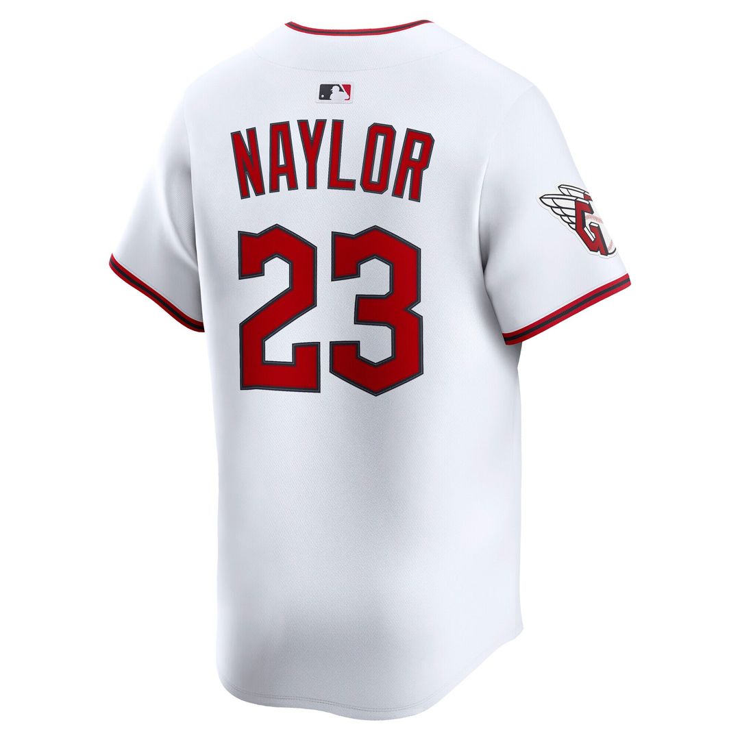 Cleveland Guardians Bo Naylor Nike Home Limited Player Jersey - White