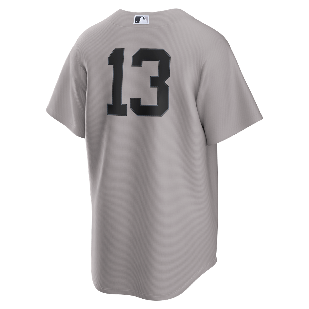 New York Yankees Jazz Chisholm Jr. Nike Road Replica Jersey - Gray