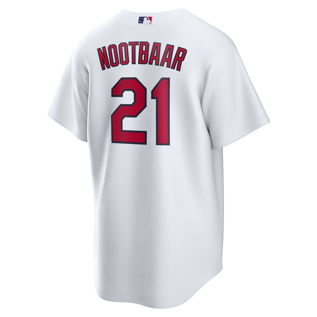 St. Louis Cardinals Lars Nootbaar Nike Home Replica Jersey - White