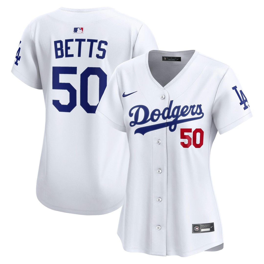 Los Angeles Dodgers Mookie Betts Nike Women's Alternate 2 Limited Player Jersey - Royal