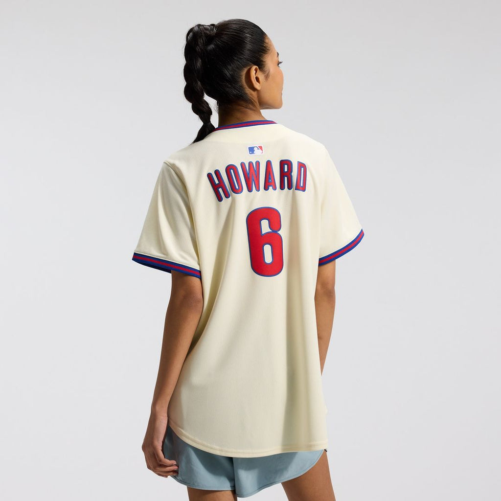 Philadelphia Phillies Ryan Howard Nike Women's Alternate 2 Limited Jersey – Cream