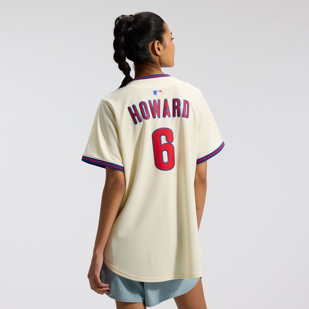 Philadelphia Phillies Ryan Howard Nike Women's Alternate 2 Limited Jersey – Cream