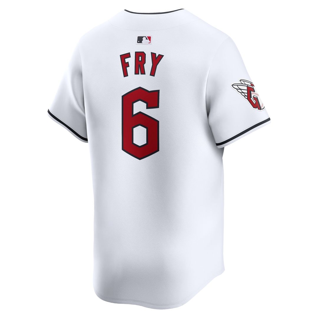 Cleveland Guardians David Fry Nike Home Limited Player Jersey - White