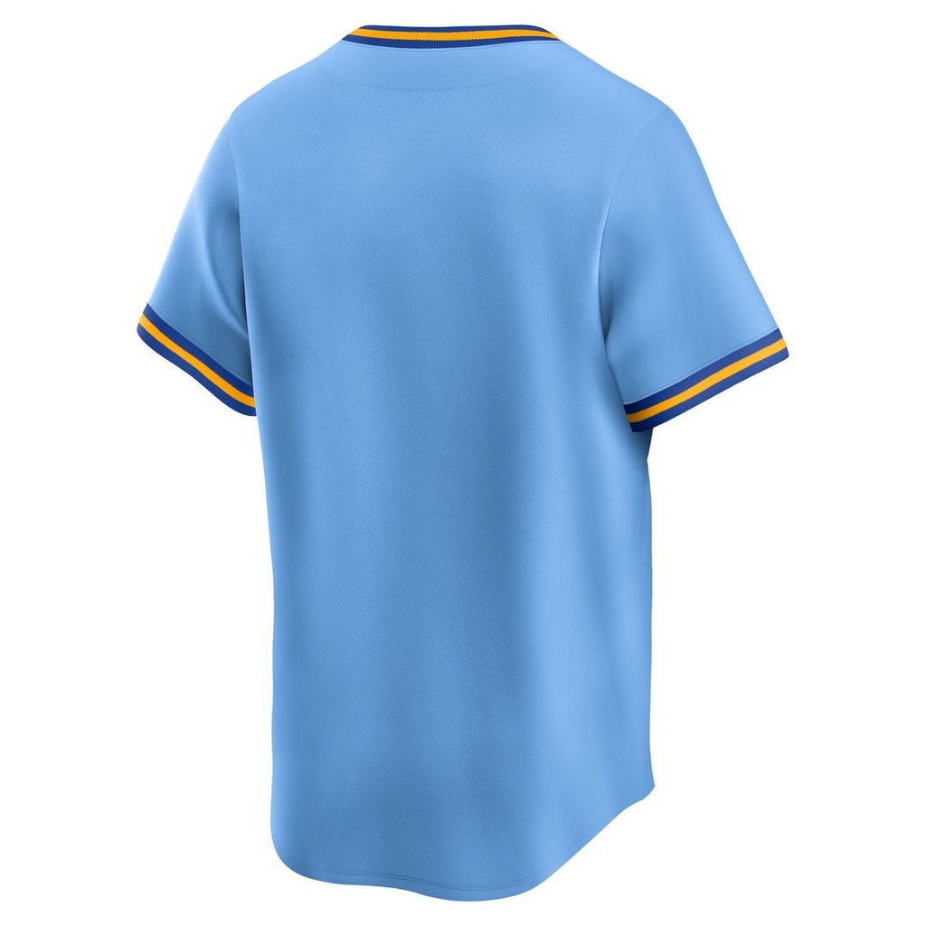 Milwaukee Brewers Nike Cooperstown Limited Jersey - Light Blue