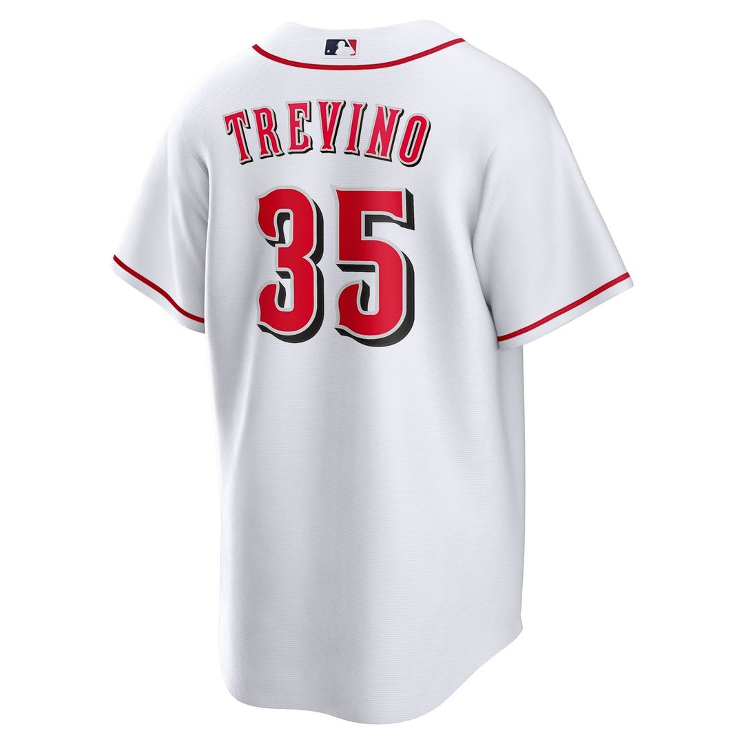 Cincinnati Reds Jose Trevino Nike Home Replica Jersey - White