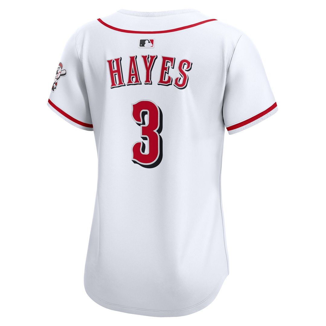 Cincinnati Reds Ke'Bryan Hayes Nike Women's Home Limited Player Jersey - White