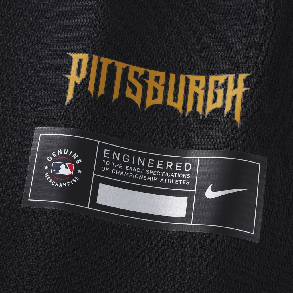 Pittsburgh Pirates Bryan Reynolds Nike 2026 City Connect Stadium Jersey - Black