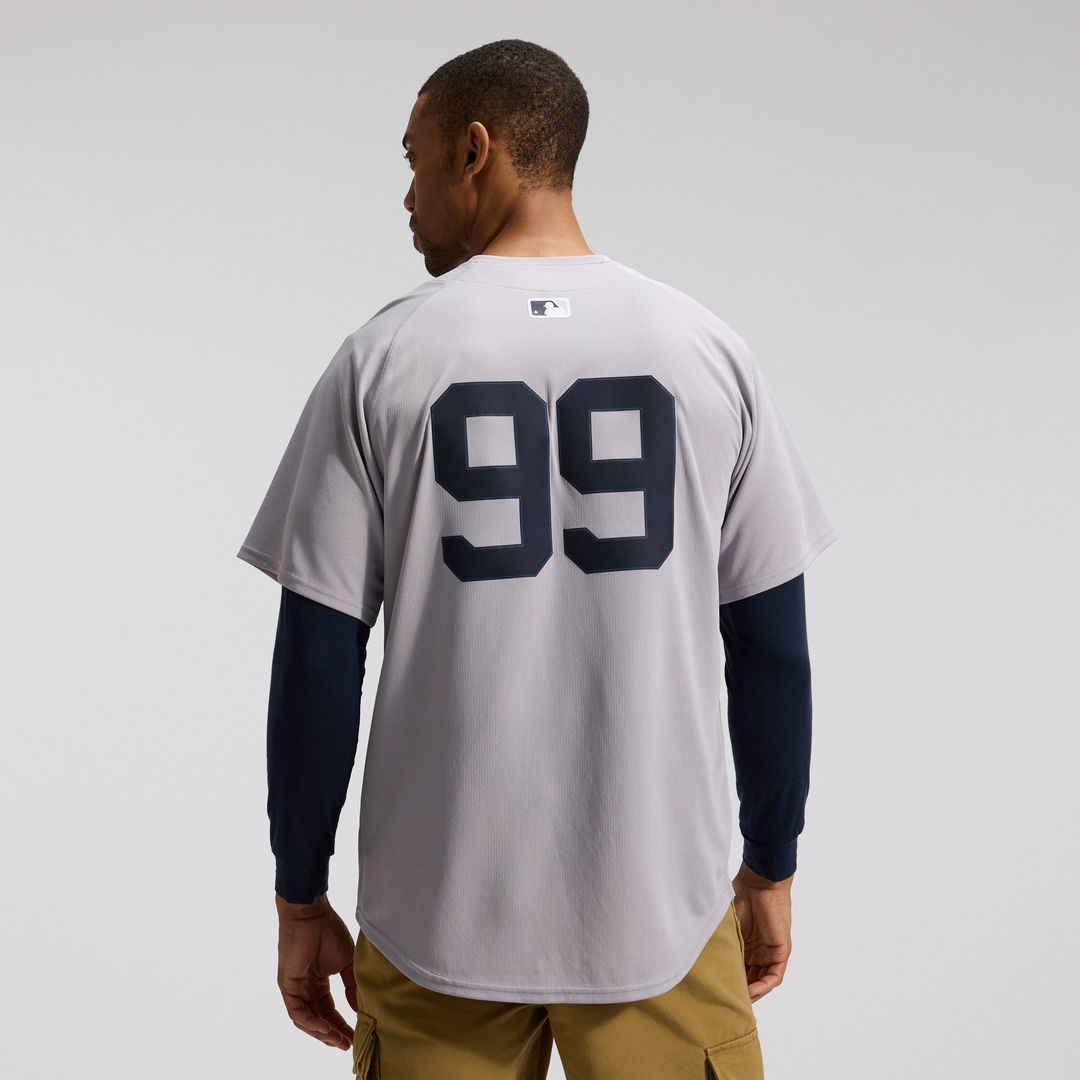 New York Yankees Aaron Judge Nike Road Limited Player Jersey - Gray