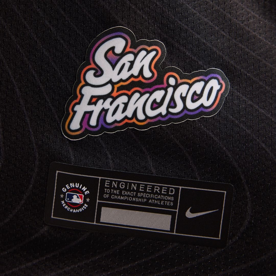 San Francisco Giants Matt Chapman Nike Women's 2025 City Connect Limited Jersey - Anthracite