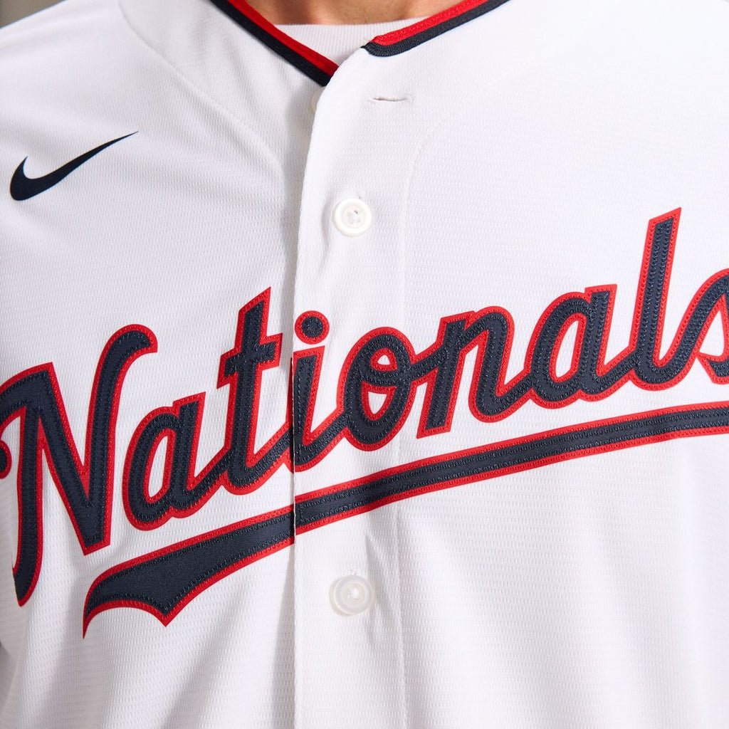 Washington Nationals CJ Abrams Nike Home Replica Jersey - White