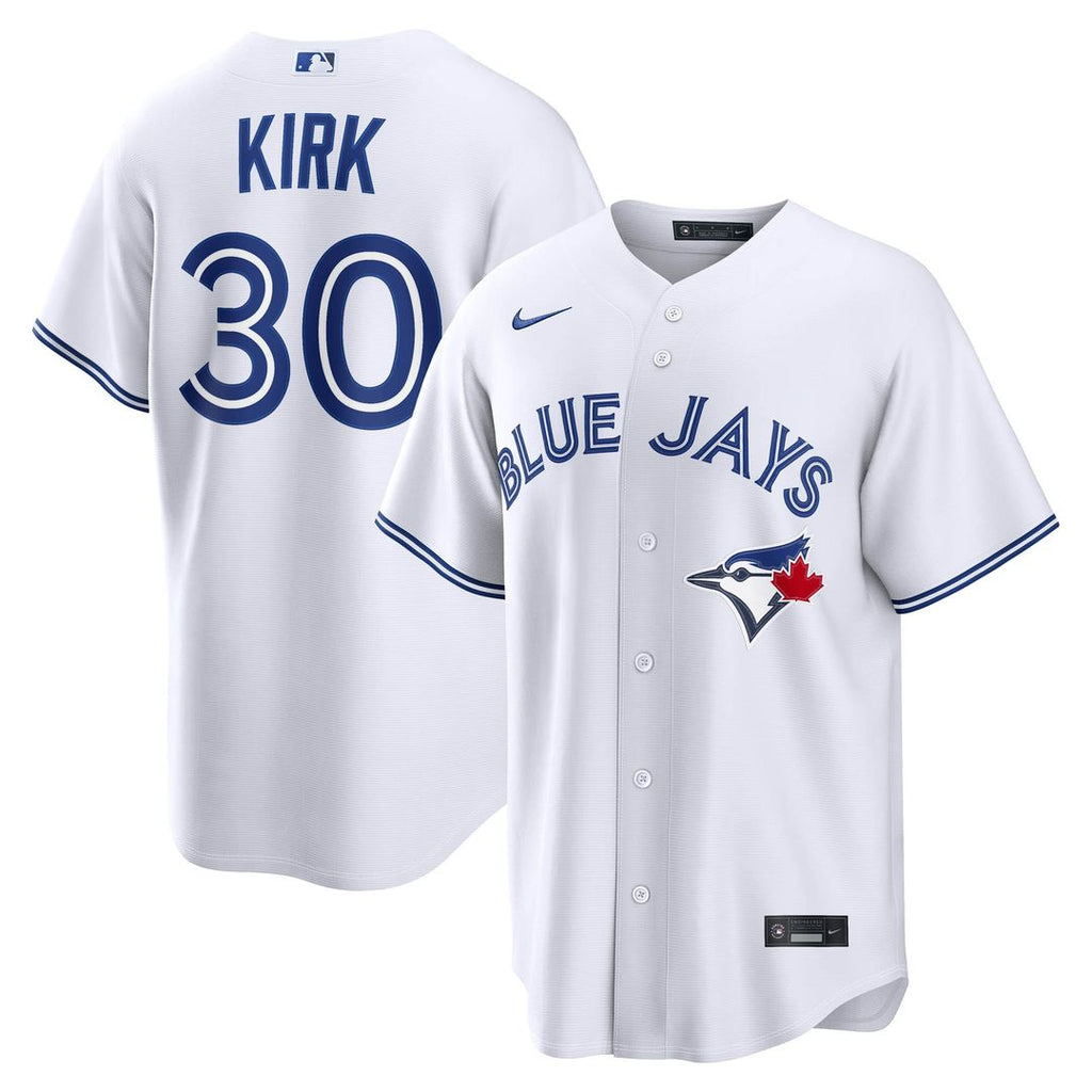Toronto Blue Jays Alejandro Kirk Nike Home Replica Jersey - White