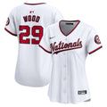 Washington Nationals James Wood Nike Women's Home Limited Player Jersey - White