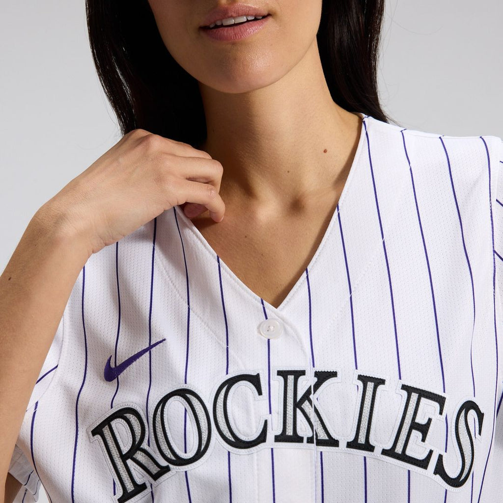Colorado Rockies Nike Women's Home Limited Jersey - White