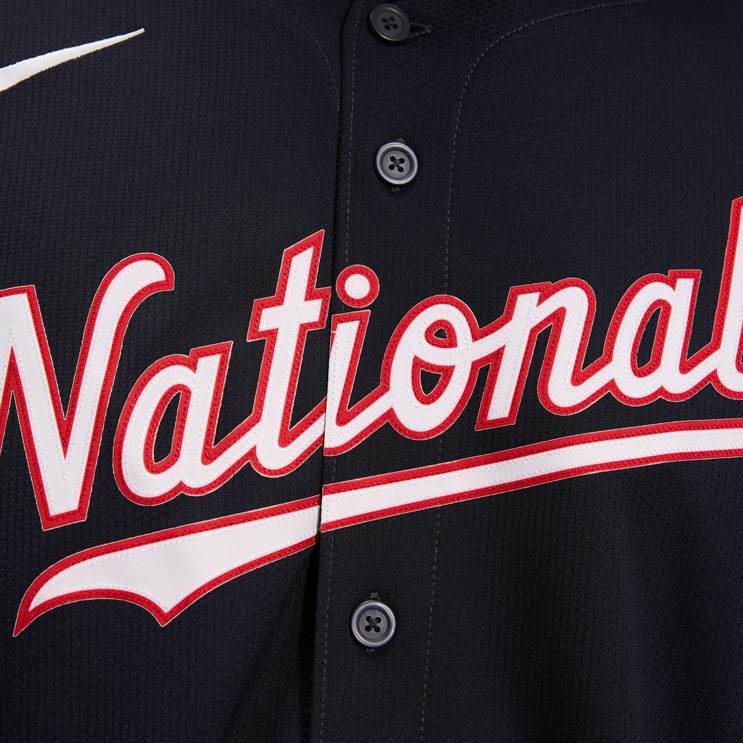 Washington Nationals James Wood Nike Alternate Limited Player Jersey - Navy