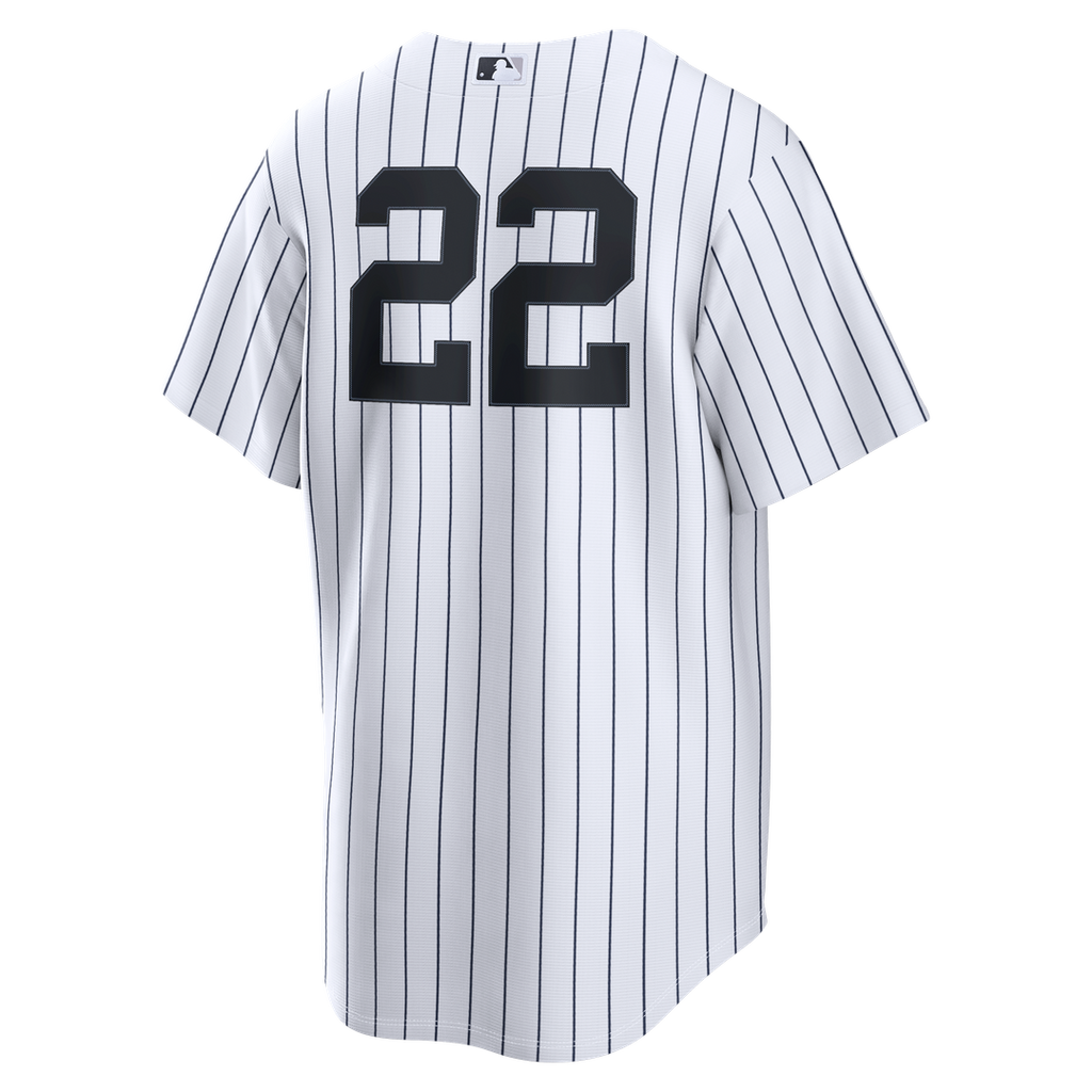 New York Yankees Ben Rice Nike Home Replica Jersey - White