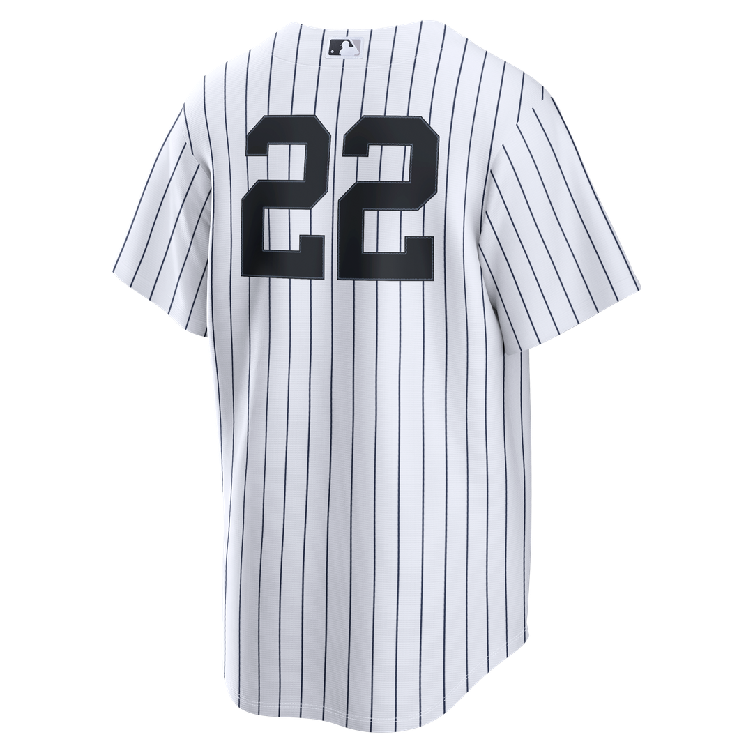New York Yankees Ben Rice Nike Home Replica Jersey - White