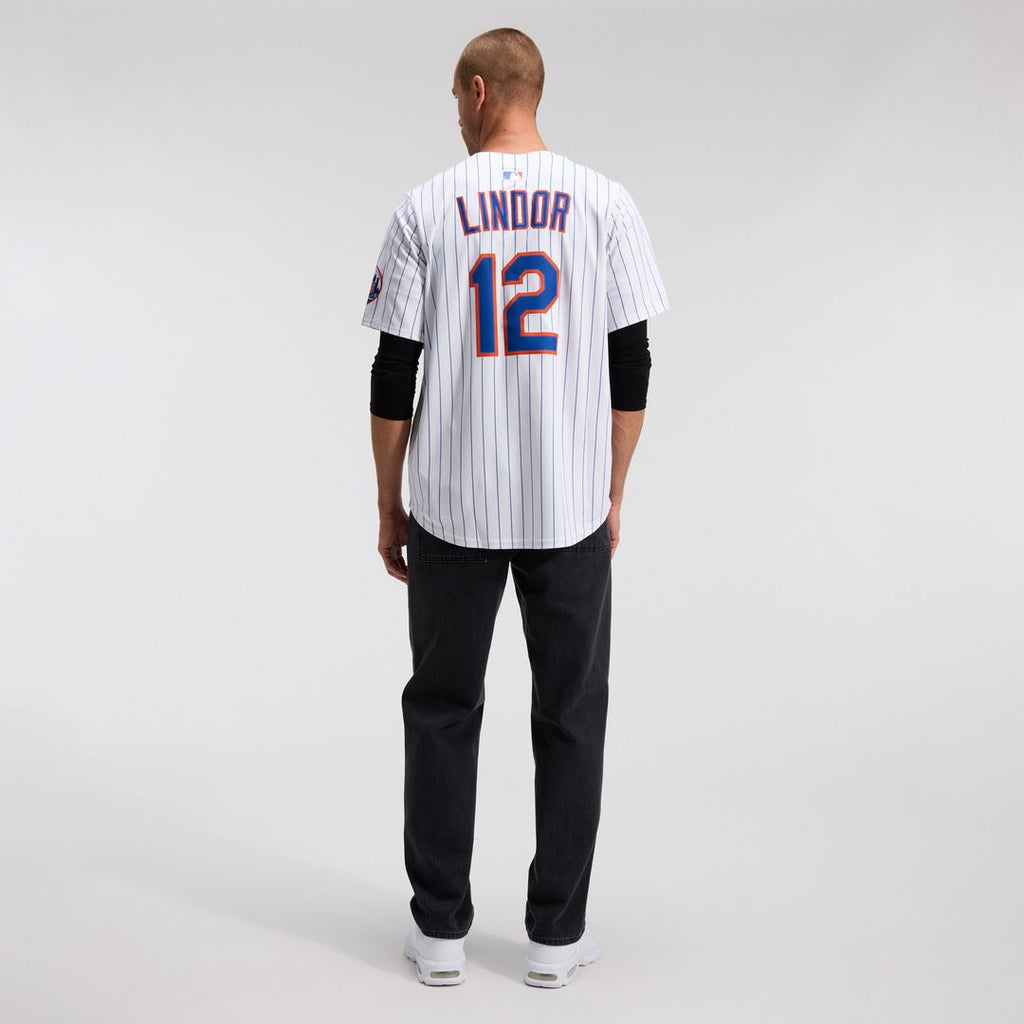 New York Mets Francisco Lindor Nike Alternate Limited Jersey - Black