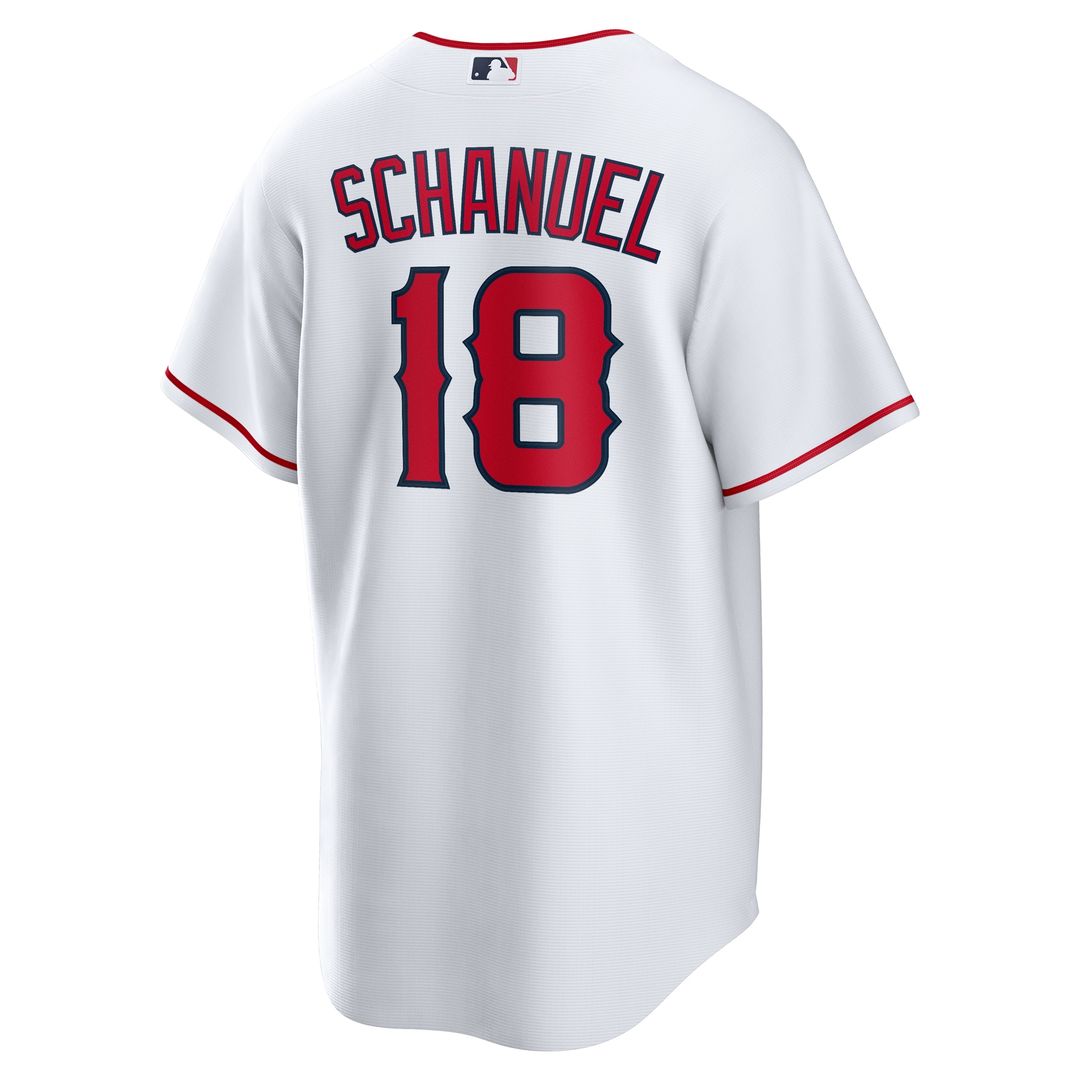 Los Angeles Angels Nolan Schanuel Nike Home Replica Jersey - White