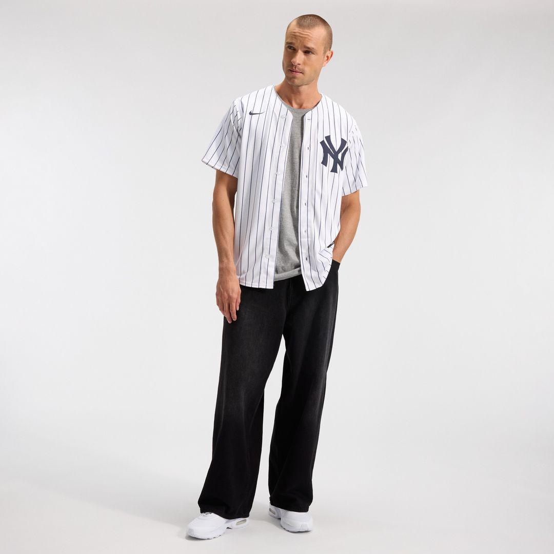 New York Yankees Nike Home Replica Team Jersey - White
