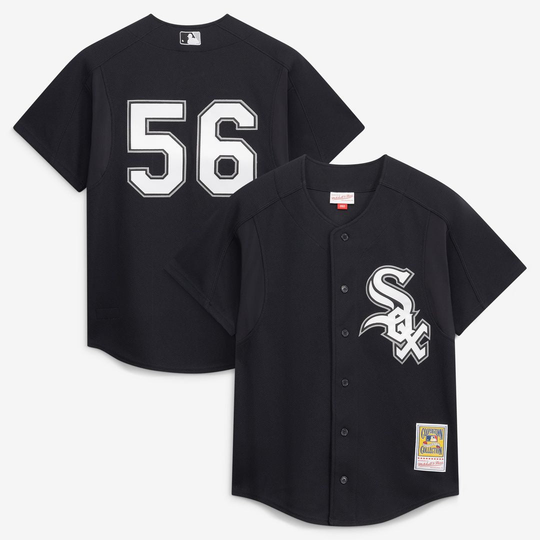 Chicago White Sox Mark Buehrle Mitchell & Ness Authentic Batting Practice Jersey - Black