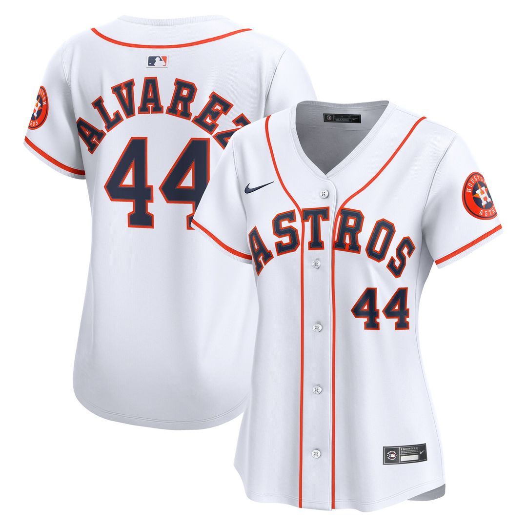 Houston Astros Yordan Alvarez Nike Women's Home Limited Player Jersey - White