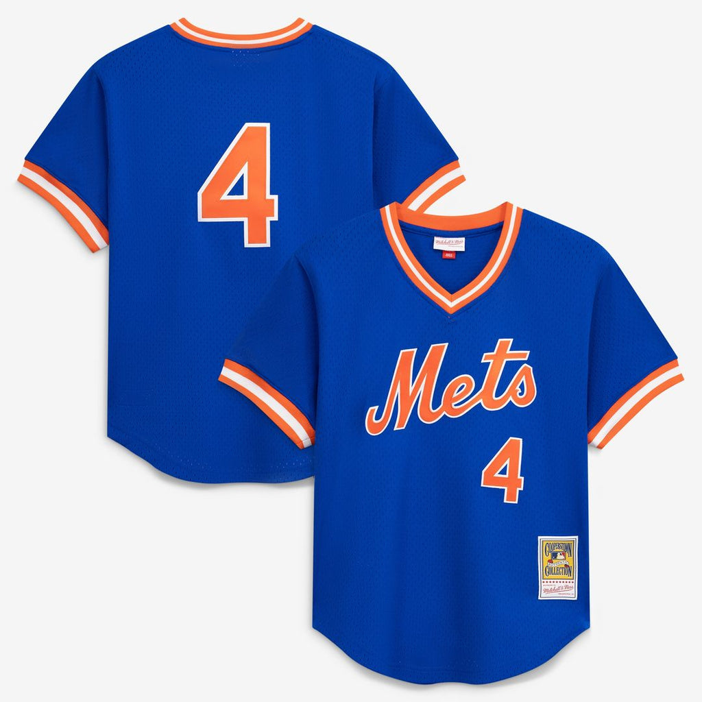 New York Mets Lenny Dykstra Mitchell & Ness Authentic Batting Practice Jersey - Royal