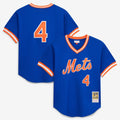 New York Mets Lenny Dykstra Mitchell & Ness Authentic Batting Practice Jersey - Royal