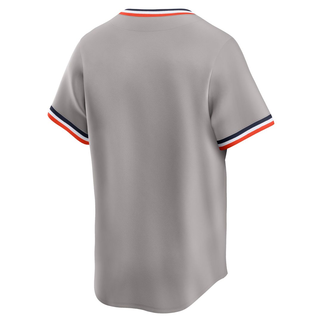 Detroit Tigers Nike Cooperstown Limited Jersey - Gray