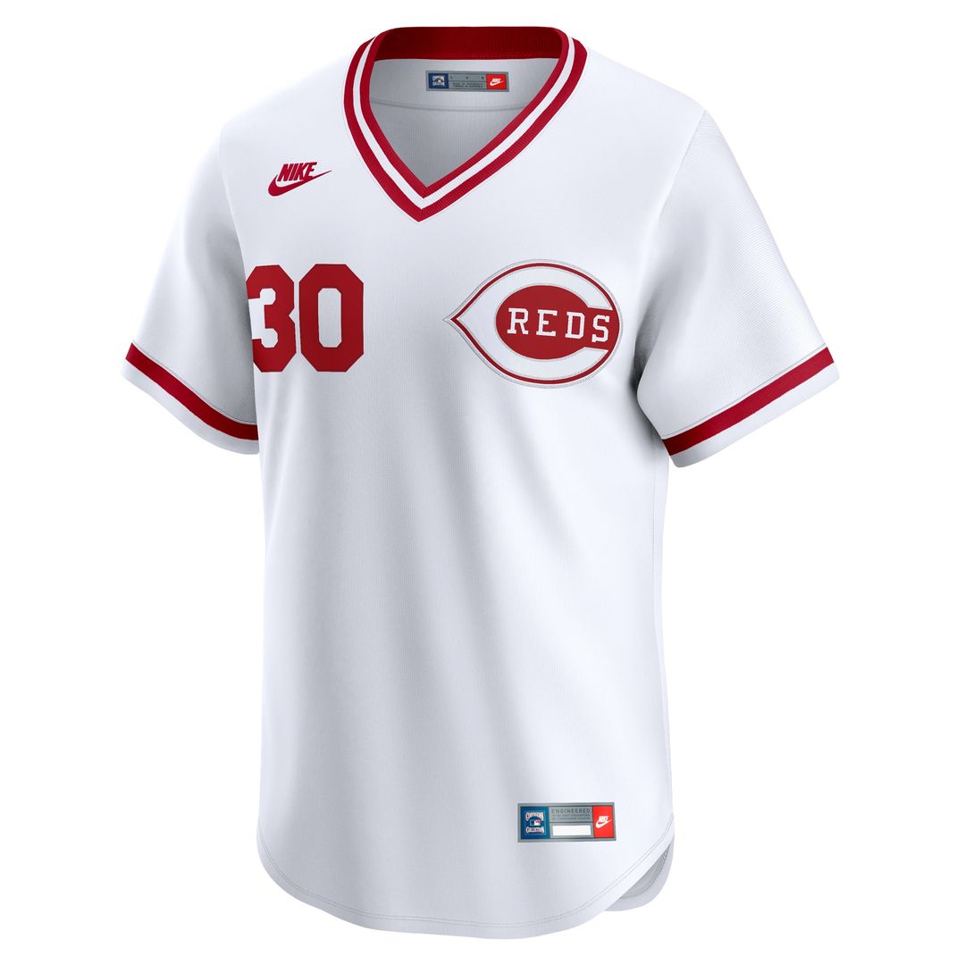 Cincinnati Reds Ken Griffey Nike Throwback Cooperstown Limited Jersey - White