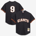 San Francisco Giants Matt Williams Mitchell & Ness Authentic Batting Practice Jersey - Black