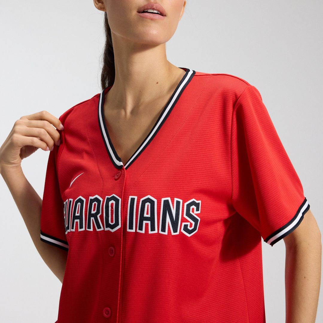 Cleveland Guardians Nike Women's Alternate Replica Jersey - Navy