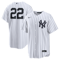 New York Yankees Ben Rice Nike Home Replica Jersey - White