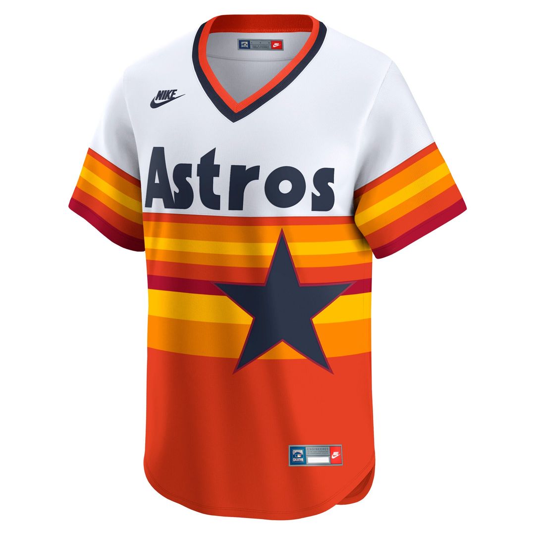 Houston Astros Nike Cooperstown Limited Jersey - White