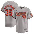 Baltimore Orioles Adley Rutschman Nike Road Limited Player Jersey - Gray