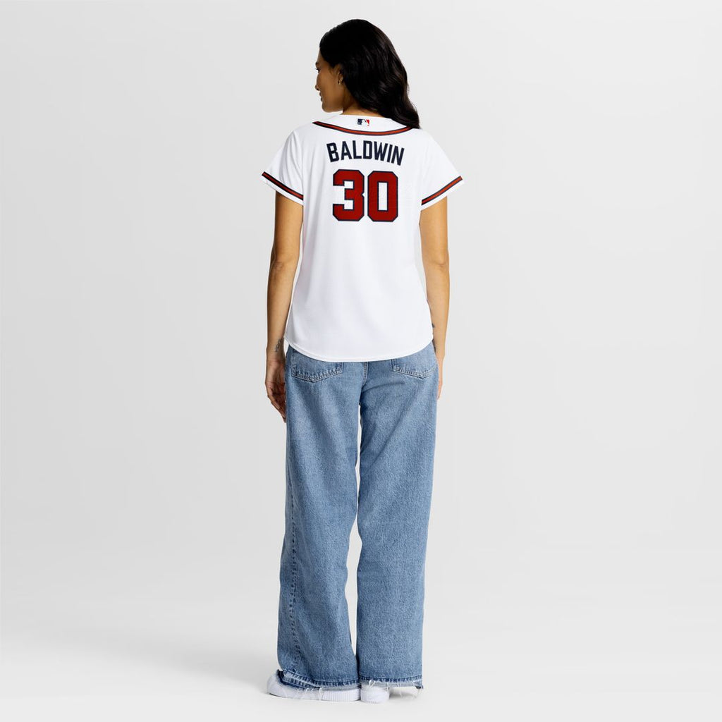 Atlanta Braves Drake Baldwin Nike Women's Home Replica Jersey - White