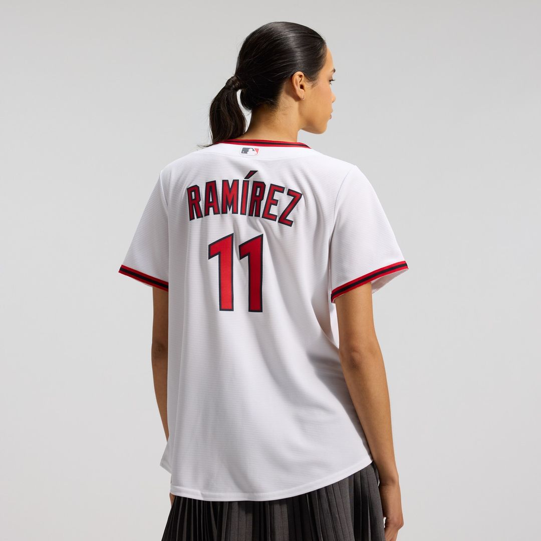 Cleveland Guardians José Ramírez Nike Women's Home Replica Jersey - White