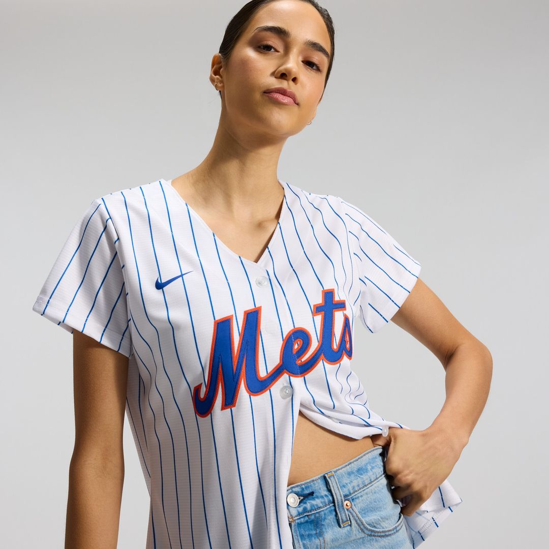New York Mets Nike Women's Home Replica Team Jersey - White