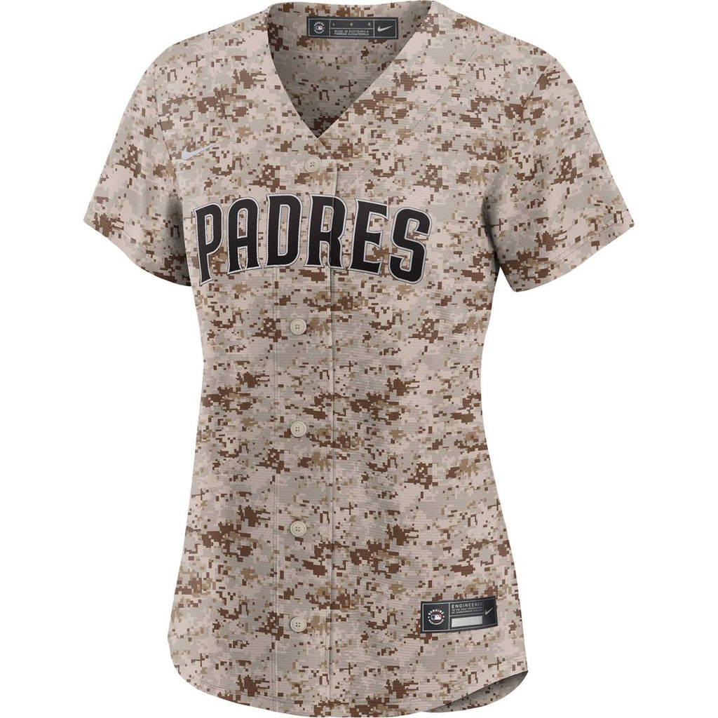 San Diego Padres Fernando Tatis Jr. Nike Women's USMC Alternate Replica Player Jersey - Camo