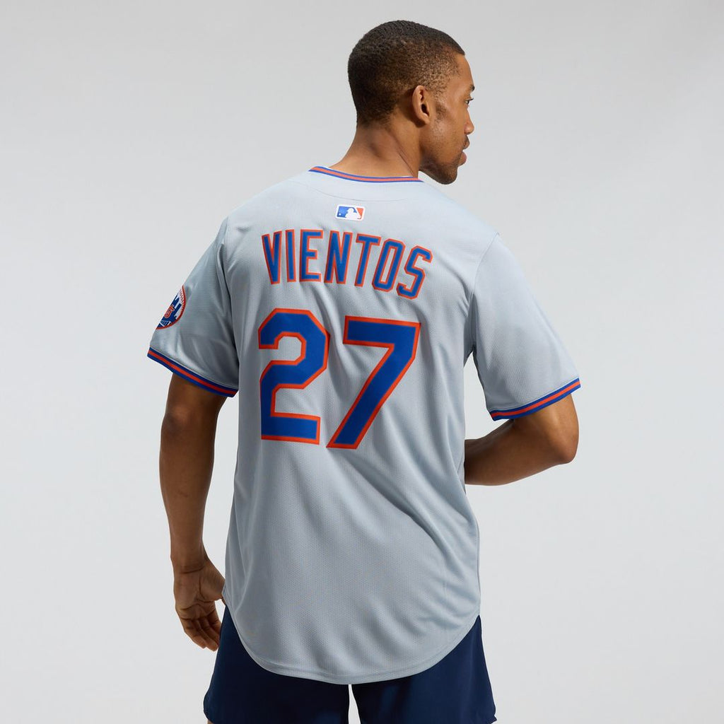 New York Mets Mark Vientos Nike All - Star Limited Jersey - Gray