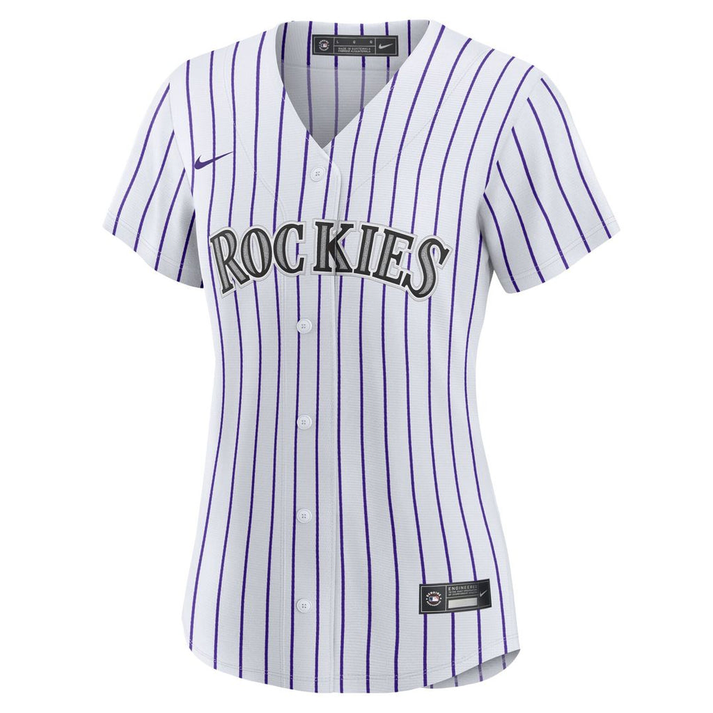 Colorado Rockies Mickey Moniak Nike Women's Home Replica Jersey - White
