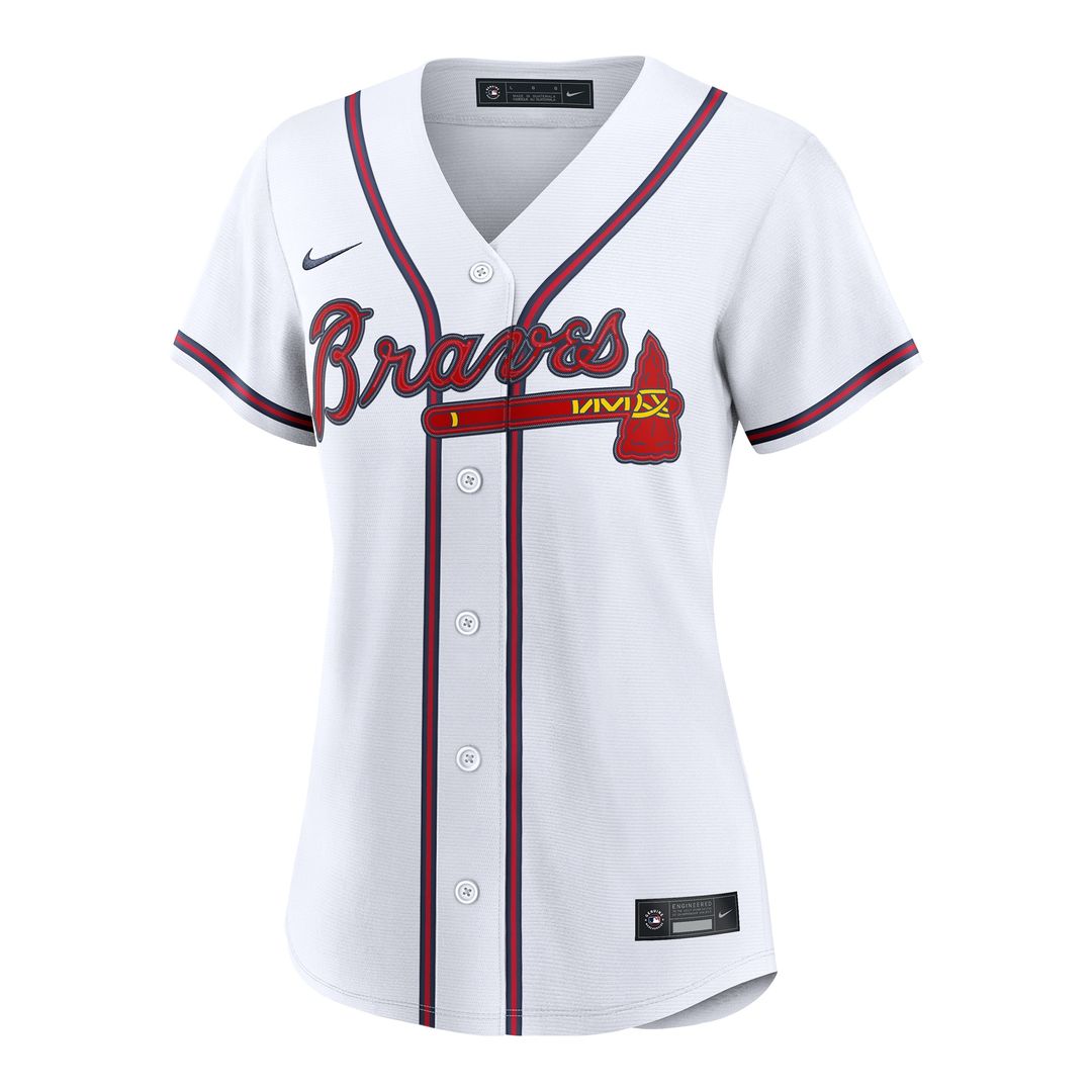 Atlanta Braves Mauricio Dubón Nike Women's Home Replica Jersey - White