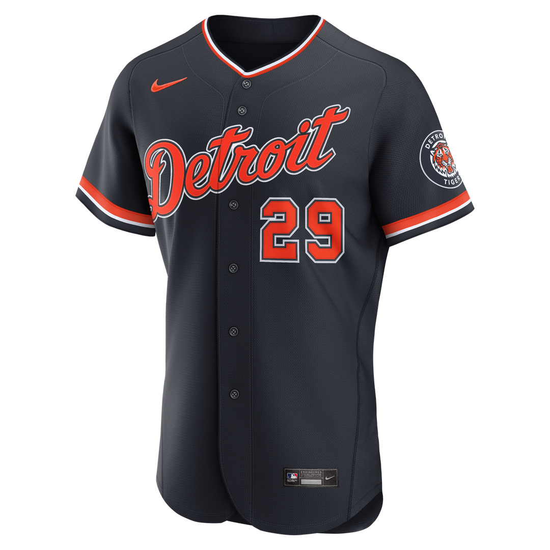 Detroit Tigers Tarik Skubal Nike Alternate MLB Awards Authentic Jersey - Navy