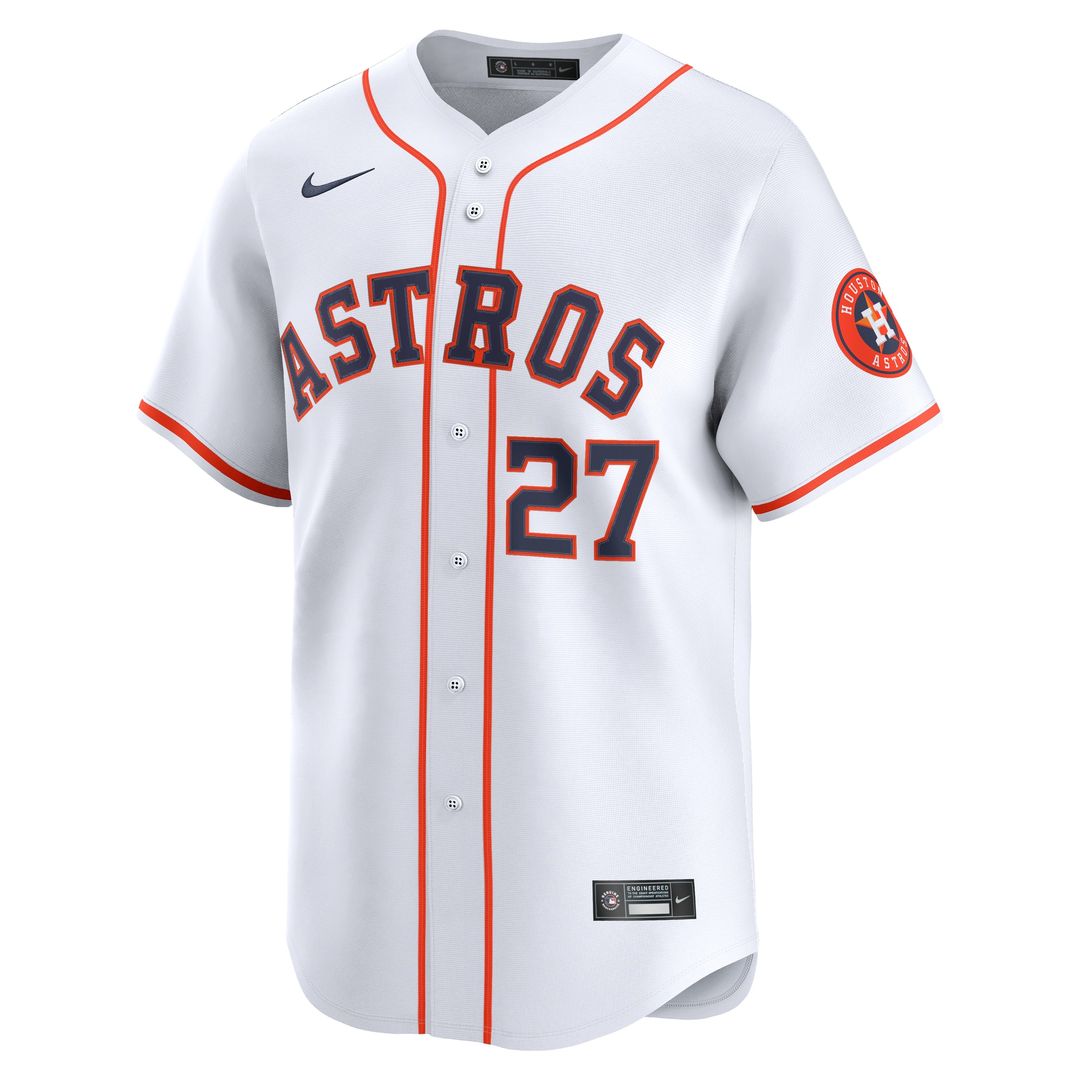 Houston Astros Jose Altuve Nike Home Limited Player Jersey - White