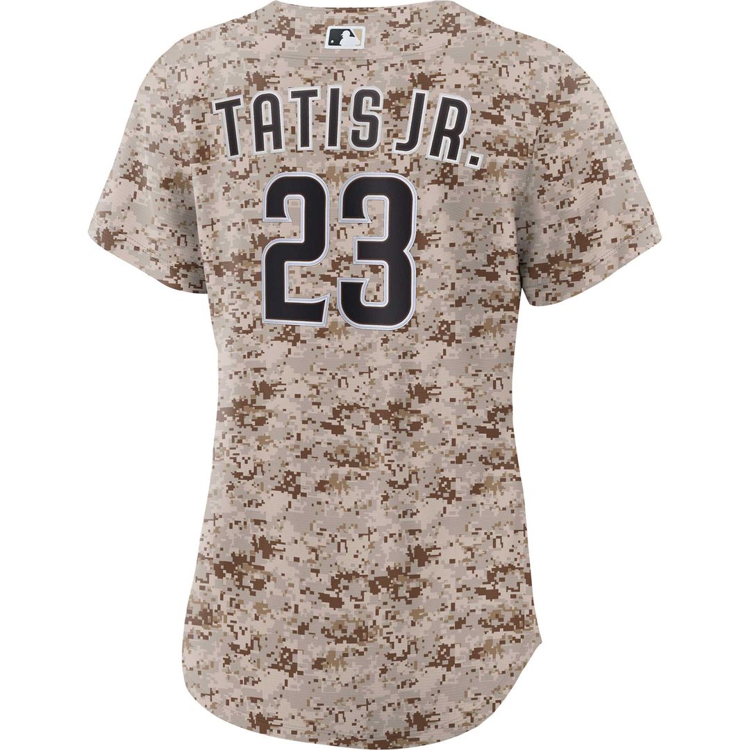 San Diego Padres Fernando Tatis Jr. Nike Women's USMC Alternate Replica Player Jersey - Camo