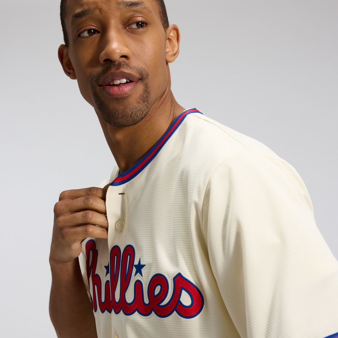 Philadelphia Phillies Nike Alternate Replica Jersey - Cream