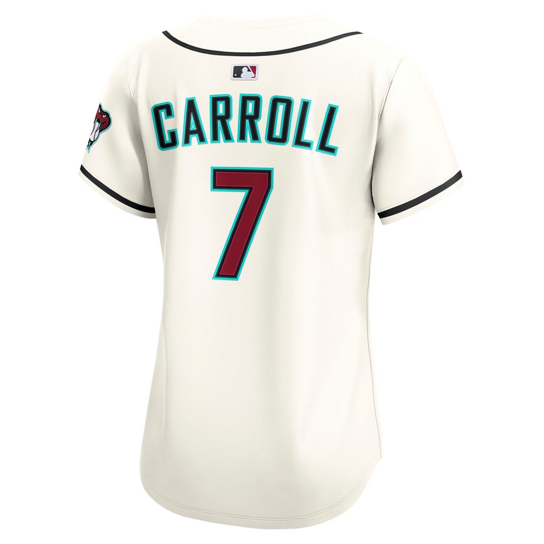 Arizona Diamondbacks Corbin Carroll Nike Women's Home Limited Player Jersey - Cream